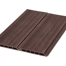 Фасадная панель из ДПК Deckart Vista 3D с текстурой дерева