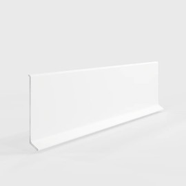 Плинтус алюминиевый LACONISTIQ Adhesive 60мм белый матовый
