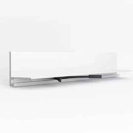 Микроплинтус LACONISTIQ Micro-L угловой Белый мат 7 зажимов в комплекте