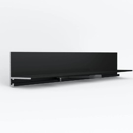 Микроплинтус LACONISTIQ Micro-L угловой Чёрный анод 7 зажимов в комплекте
