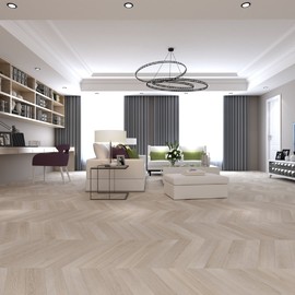Кварц-виниловая LVT плитка DAMY FLOOR CHEVRON LVT DF02-Ch-LVT Пале-Рояль