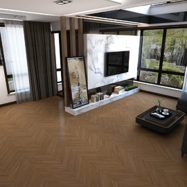 Кварц-виниловая LVT плитка DAMY FLOOR CHEVRON LVT DF08-Ch-LVT Блуа
