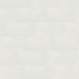 Виниловый пол Wineo 800 Tile Плитка белая сплошная DB00102-2